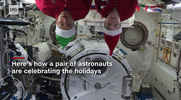 우주비행사들은 크리스마스&연말을 어떻게 보낼까?
