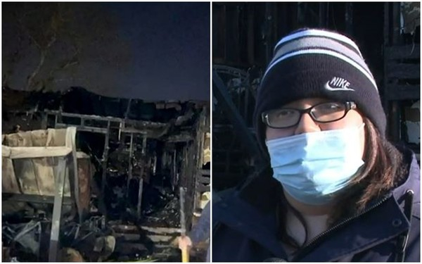 "구사일생" 코로나로 '후각' 잃어 불난 집에 갇힌 일가족