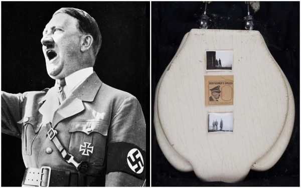 경매에 나온 희대의 독재자 히틀러의 '변기', 얼마에 팔렸을까?